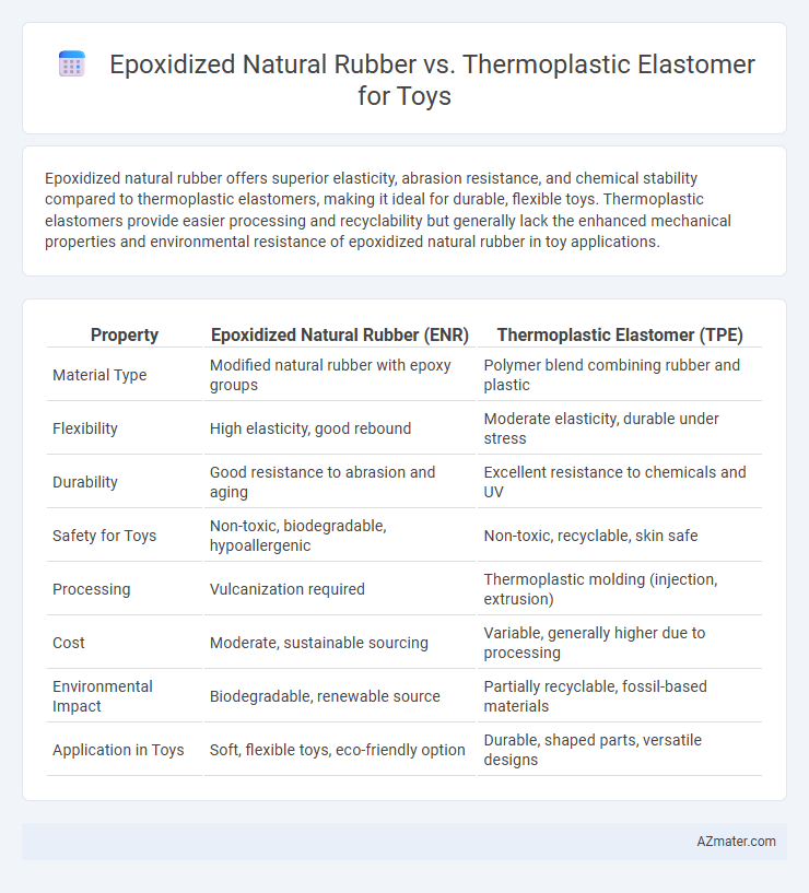 Epoxidized Natural Rubber vs. Thermoplastic Elastomer for Toys - What is The Difference?