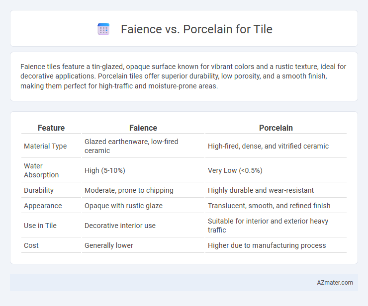 Faience vs. Porcelain for Tile - What is The Difference?