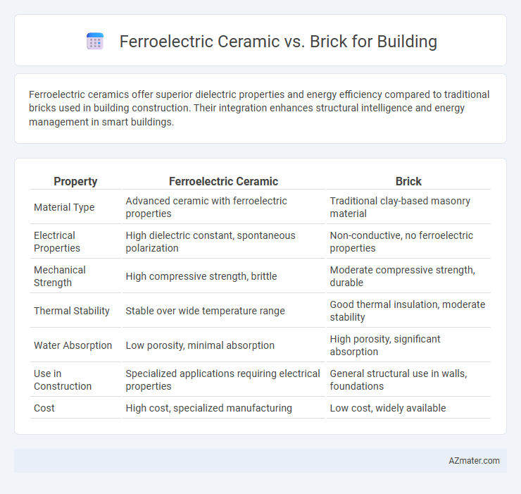 Ferroelectric Ceramic vs. Brick for Building - What is The Difference?