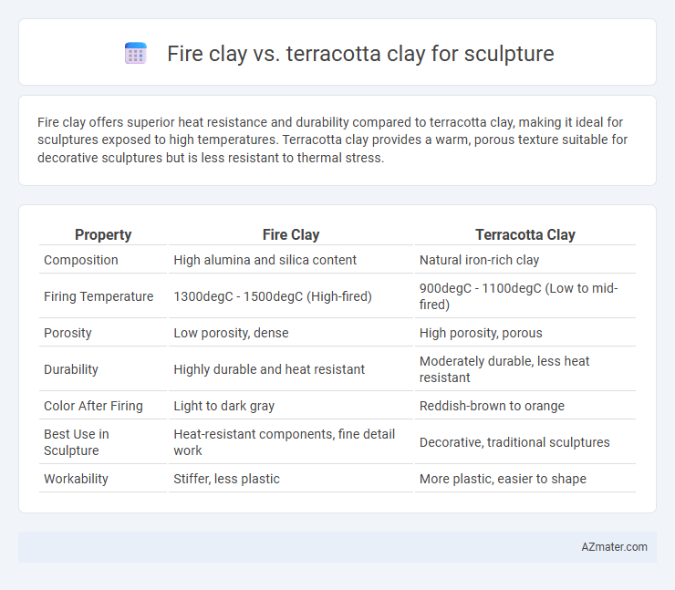 Fire clay vs. terracotta clay for sculpture - What is The Difference?