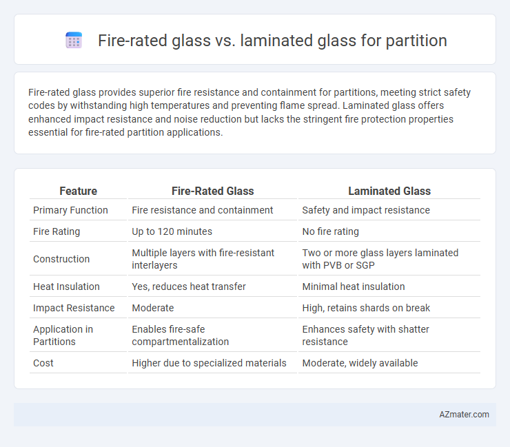 Fire-rated glass vs. laminated glass for partition - What is The Difference?