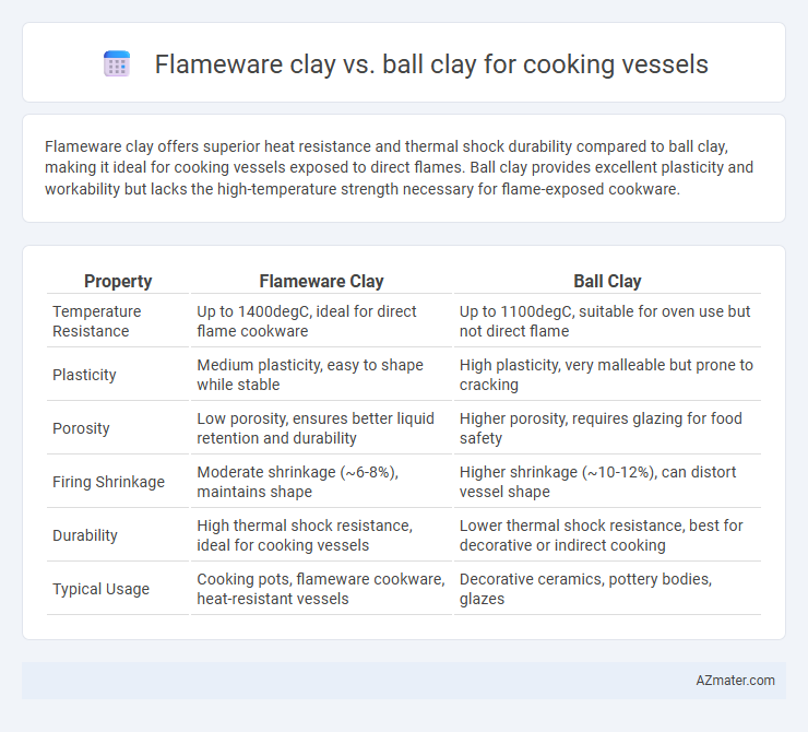 Flameware clay vs. ball clay for cooking vessels - What is The Difference?