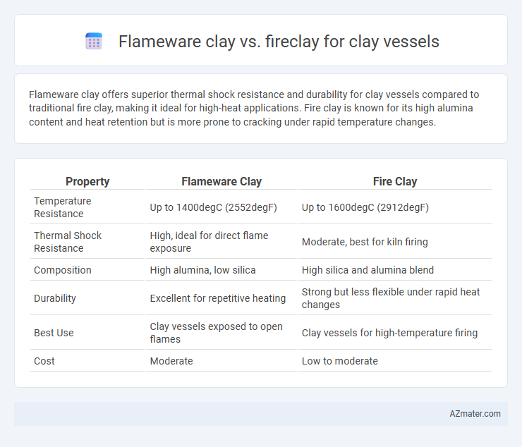 Flameware clay vs. fireclay for clay vessels - What is The Difference?