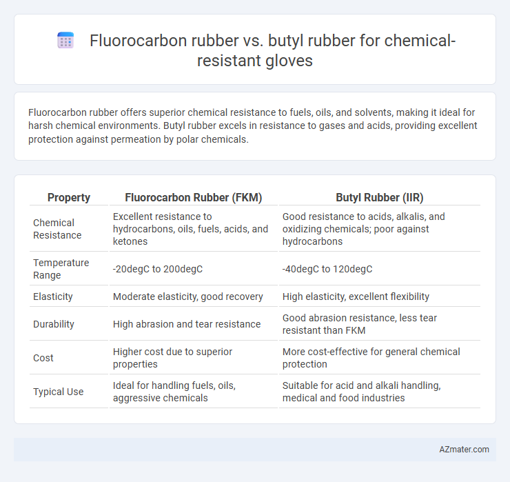 Fluorocarbon rubber vs. butyl rubber for chemical-resistant gloves - What is The Difference?