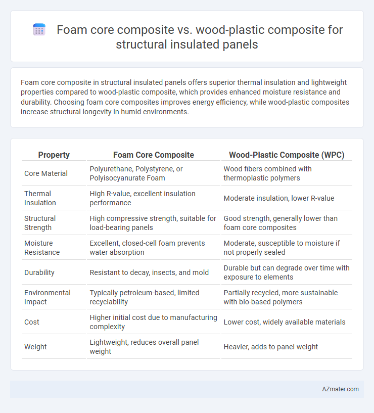 Foam core composite vs. wood-plastic composite for structural insulated panels - What is The Difference?