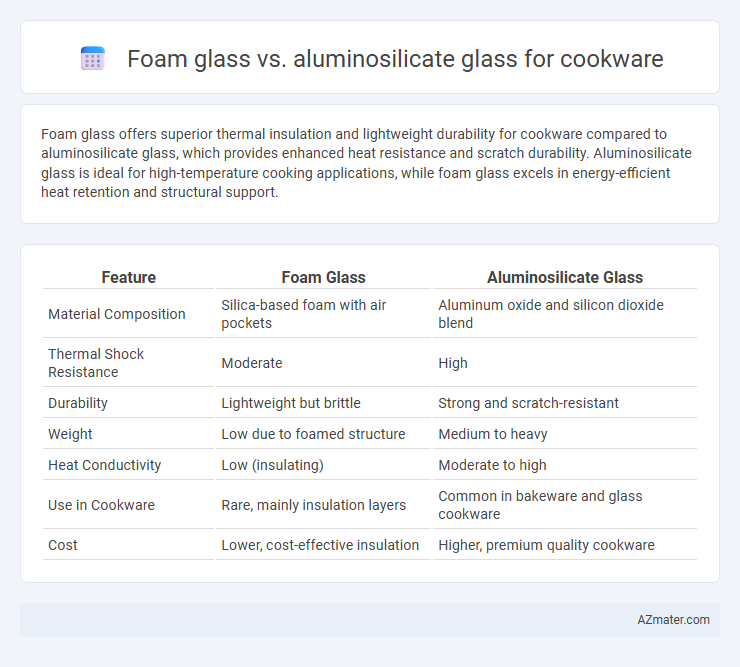 Foam glass vs. aluminosilicate glass for cookware - What is The Difference?