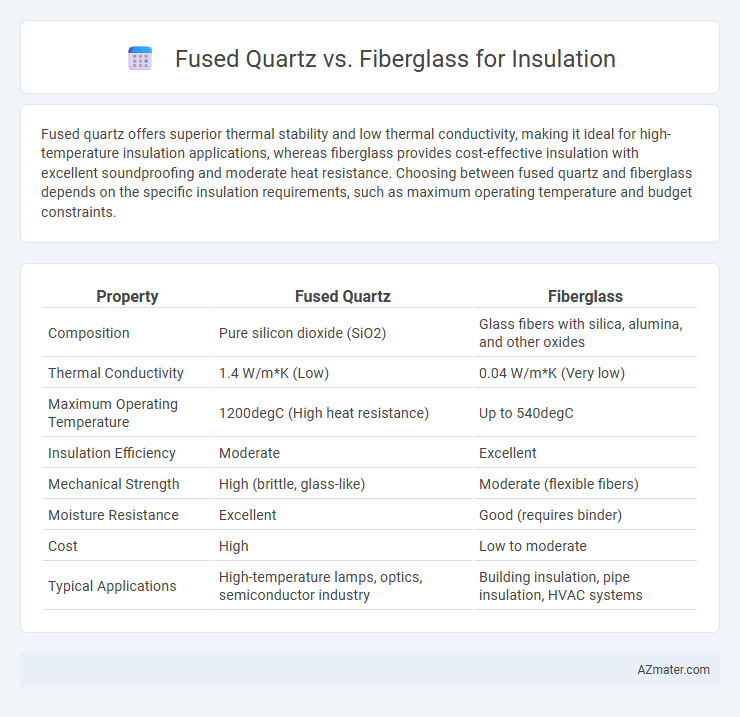 Fused Quartz vs. Fiberglass for Insulation - What is The Difference?