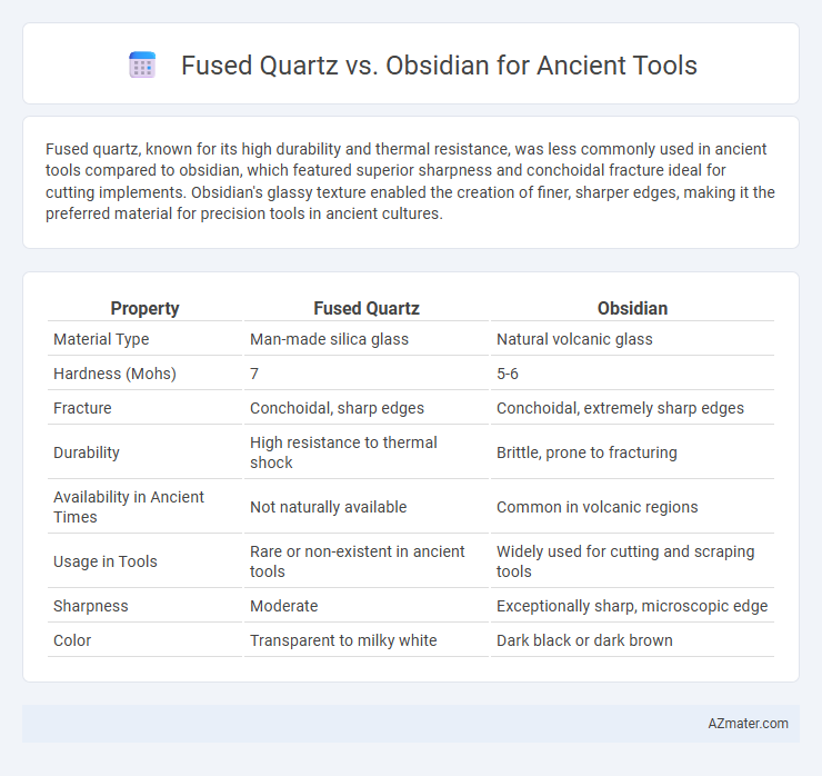 Fused Quartz vs. Obsidian for Ancient Tools - What is The Difference?