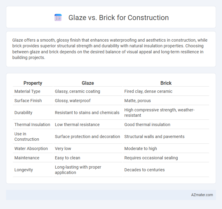Glaze vs. Brick for Construction - What is The Difference?
