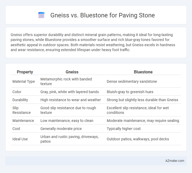 Gneiss vs. Bluestone for Paving Stone - What is The Difference?