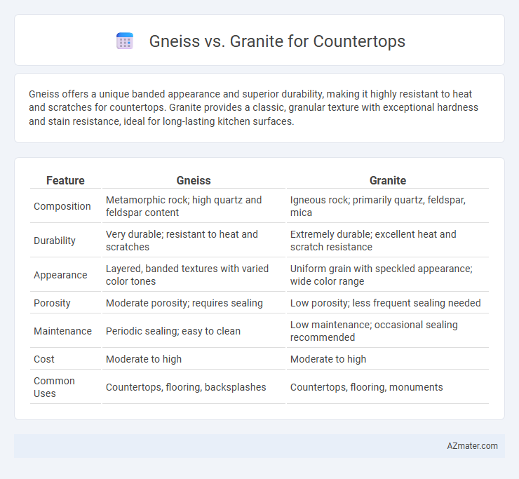 Gneiss vs. Granite for Countertops - What is The Difference?