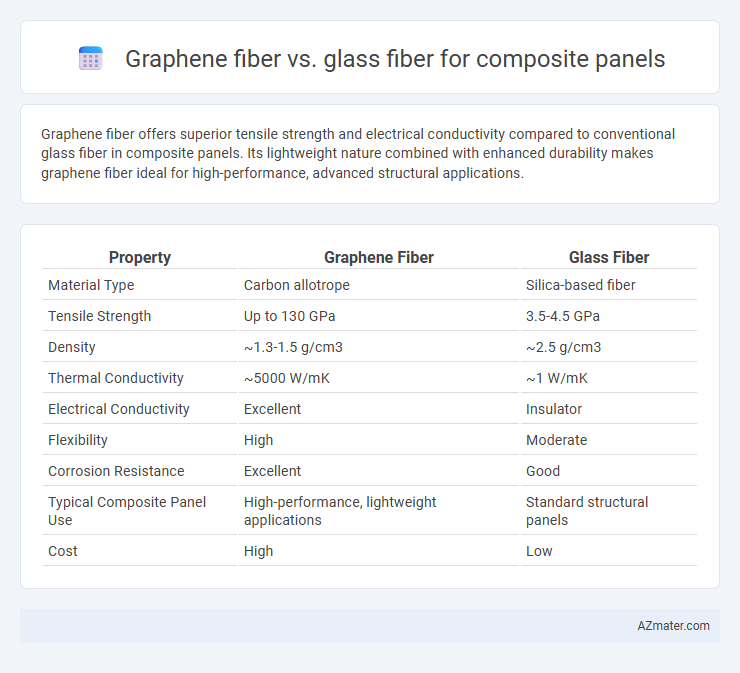 Graphene fiber vs. glass fiber for composite panels - What is The Difference?