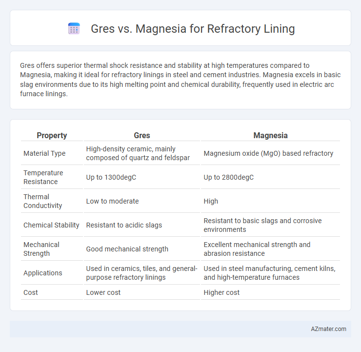 Gres vs. Magnesia for Refractory Lining - What is The Difference?