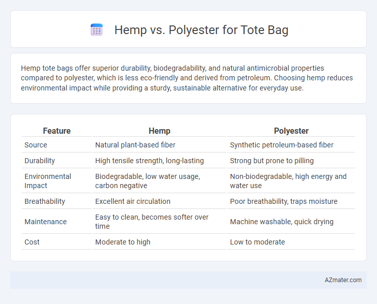 Hemp vs. Polyester for Tote Bag - What is The Difference?