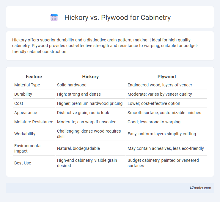Hickory vs. Plywood for Cabinetry - What is The Difference?