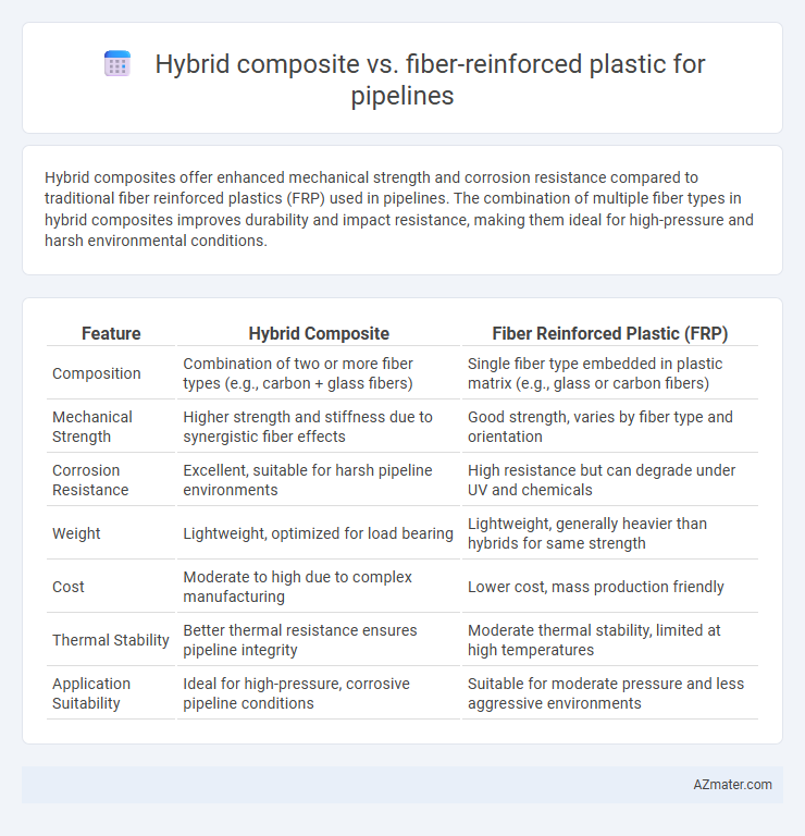 Hybrid composite vs. fiber-reinforced plastic for pipelines - What is The Difference?