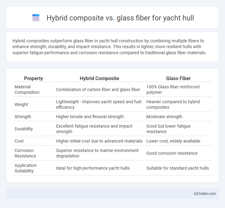 Hybrid composite vs. glass fiber for yacht hull - What is The Difference?