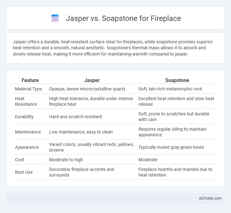 Jasper vs. Soapstone for Fireplace - What is The Difference?