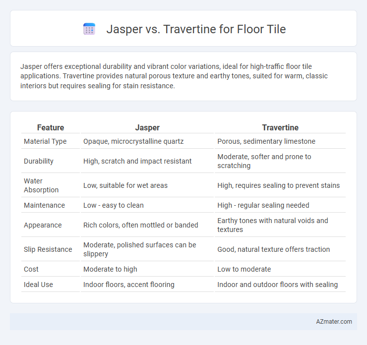 Jasper vs. Travertine for Floor Tile - What is The Difference?