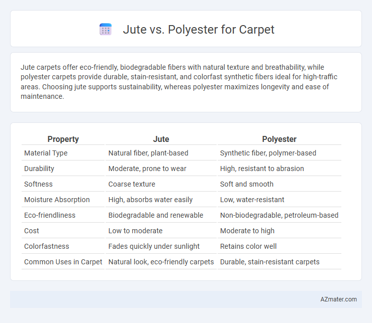 Jute vs. Polyester for Carpet - What is The Difference?