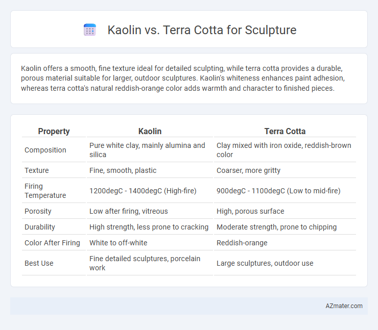 Kaolin vs. Terra Cotta for Sculpture - What is The Difference?