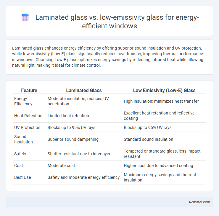 Laminated glass vs. low-emissivity glass for energy-efficient windows - What is The Difference?