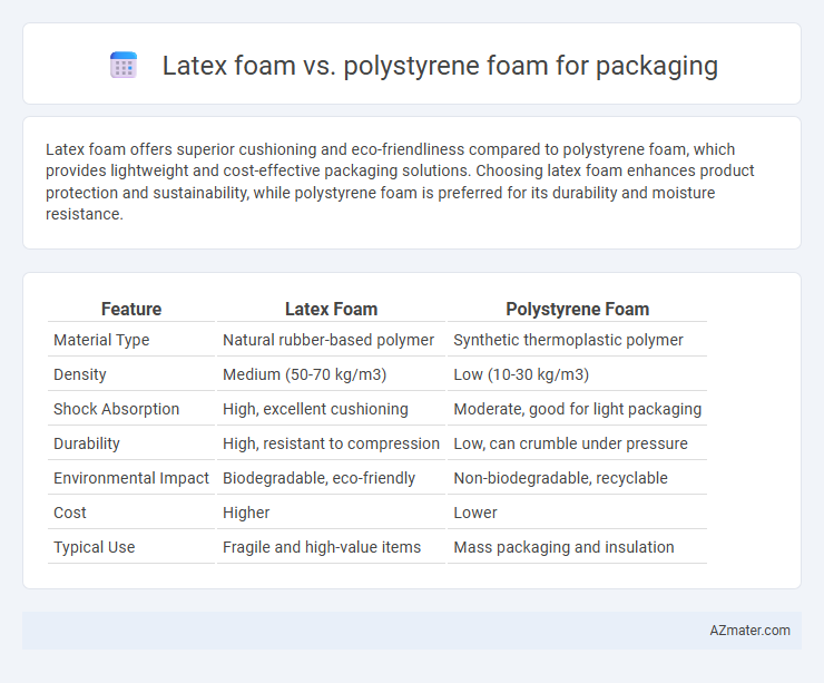 Latex foam vs. polystyrene foam for packaging - What is The Difference?