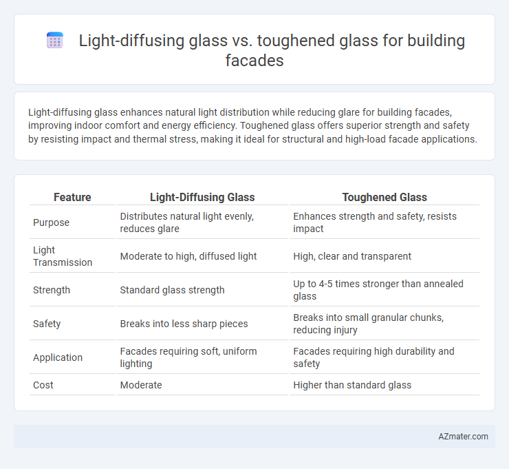 Light-diffusing glass vs. toughened glass for building facades - What is The Difference?