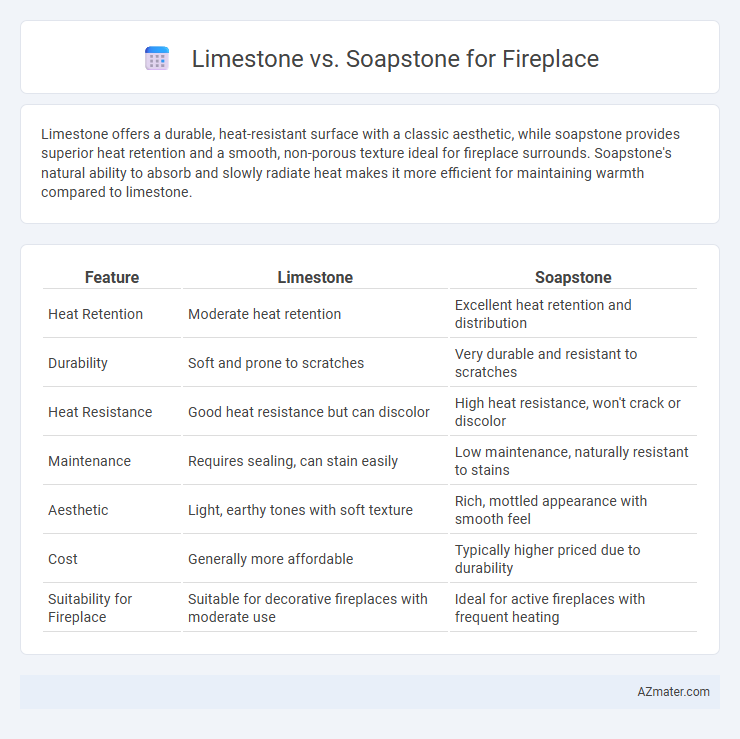 Limestone vs. Soapstone for Fireplace - What is The Difference?