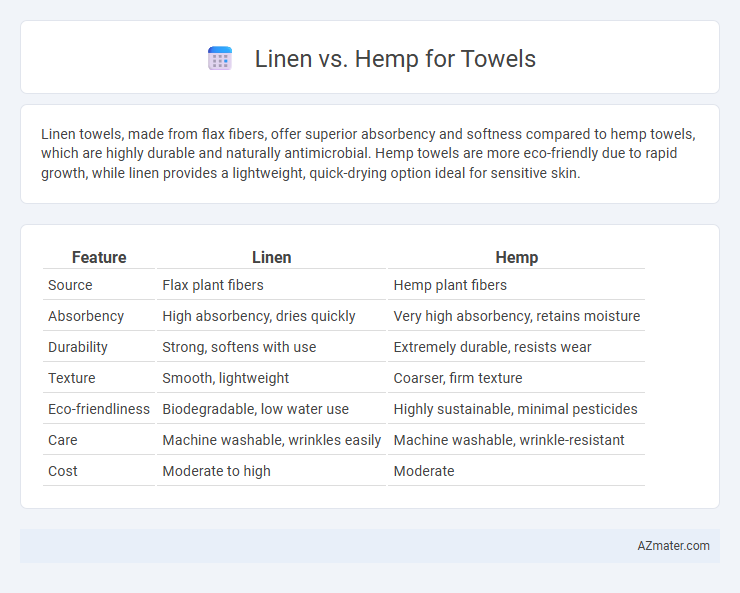 Linen vs. Hemp for Towels - What is The Difference?