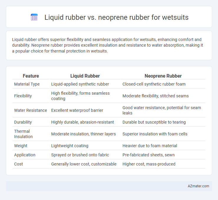 Liquid rubber vs. neoprene rubber for wetsuits - What is The Difference?
