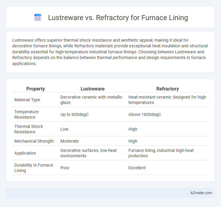 Lustreware vs. Refractory for Furnace Lining - What is The Difference?