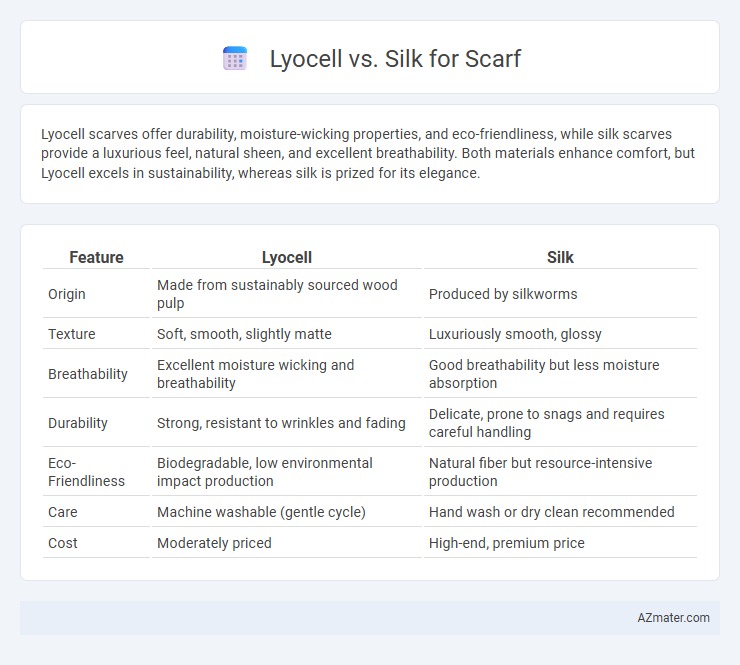 Lyocell vs. Silk for Scarf - What is The Difference?