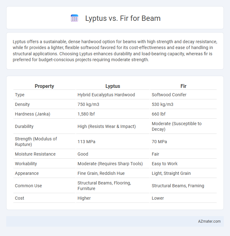 Lyptus vs. Fir for Beam - What is The Difference?