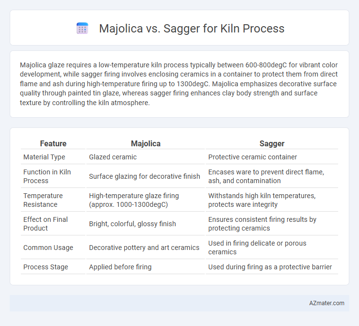 Majolica vs. Sagger for Kiln Process - What is The Difference?