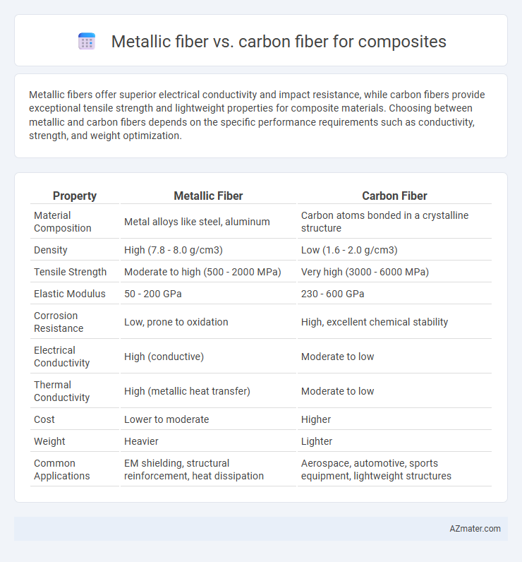 Metallic fiber vs. carbon fiber for composites - What is The Difference?