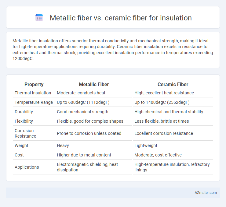 Metallic fiber vs. ceramic fiber for insulation - What is The Difference?