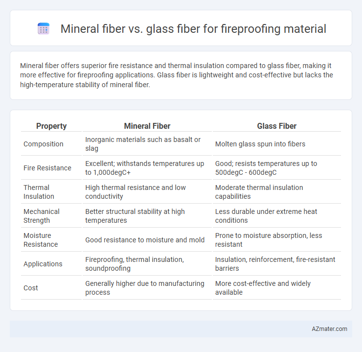 Mineral fiber vs. glass fiber for fireproofing material - What is The Difference?