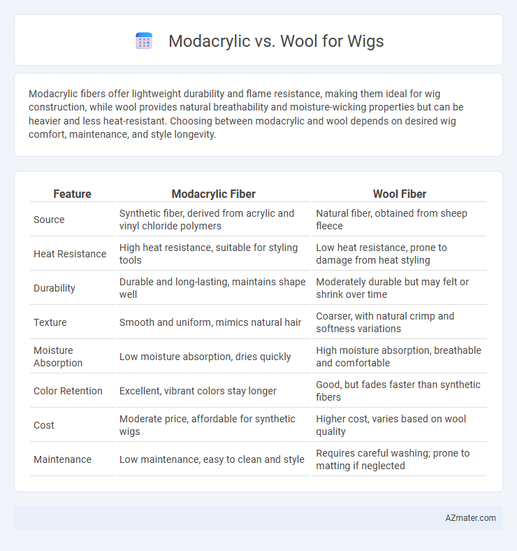 Modacrylic vs. Wool for Wigs - What is The Difference?