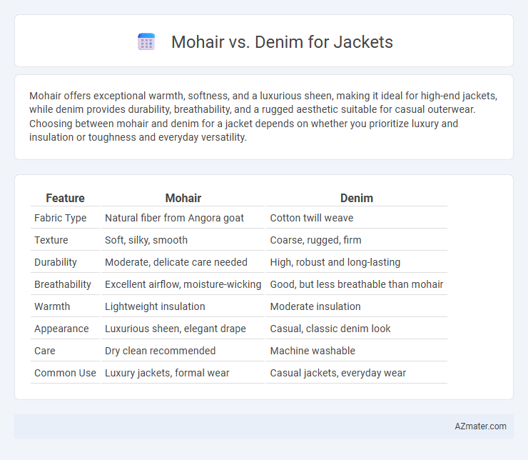 Mohair vs. Denim for Jackets - What is The Difference?