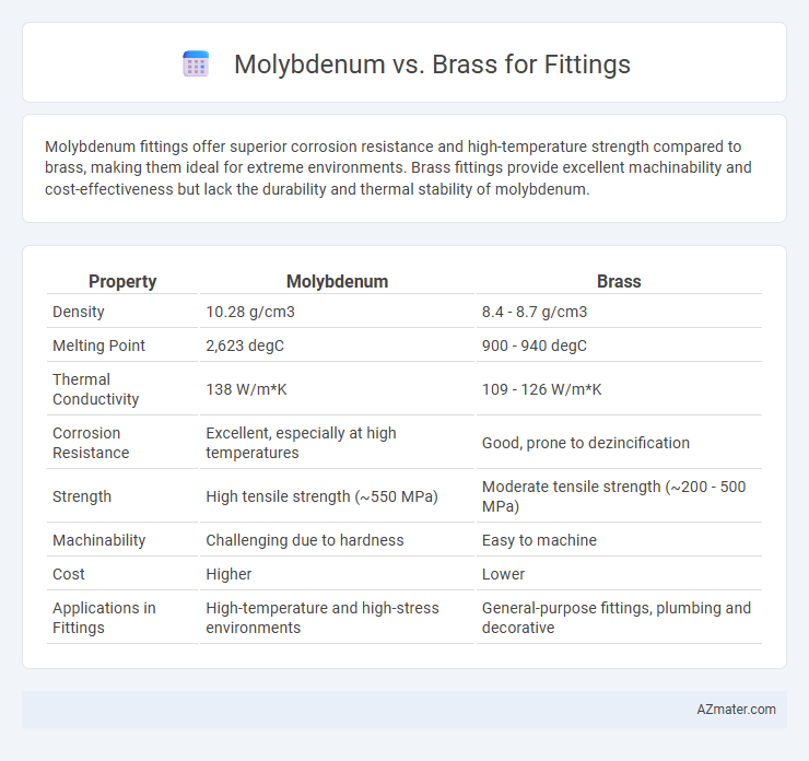 Molybdenum vs. Brass for Fittings - What is The Difference?