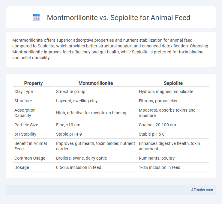 Montmorillonite vs. Sepiolite for Animal Feed - What is The Difference?