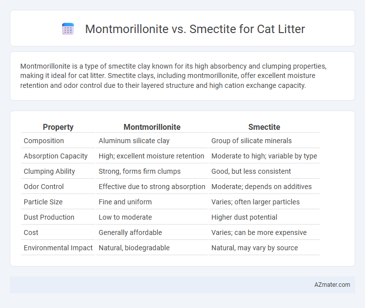 Montmorillonite vs. Smectite for Cat Litter - What is The Difference?