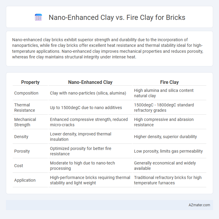 Nano-Enhanced Clay vs. Fire Clay for Bricks - What is The Difference?
