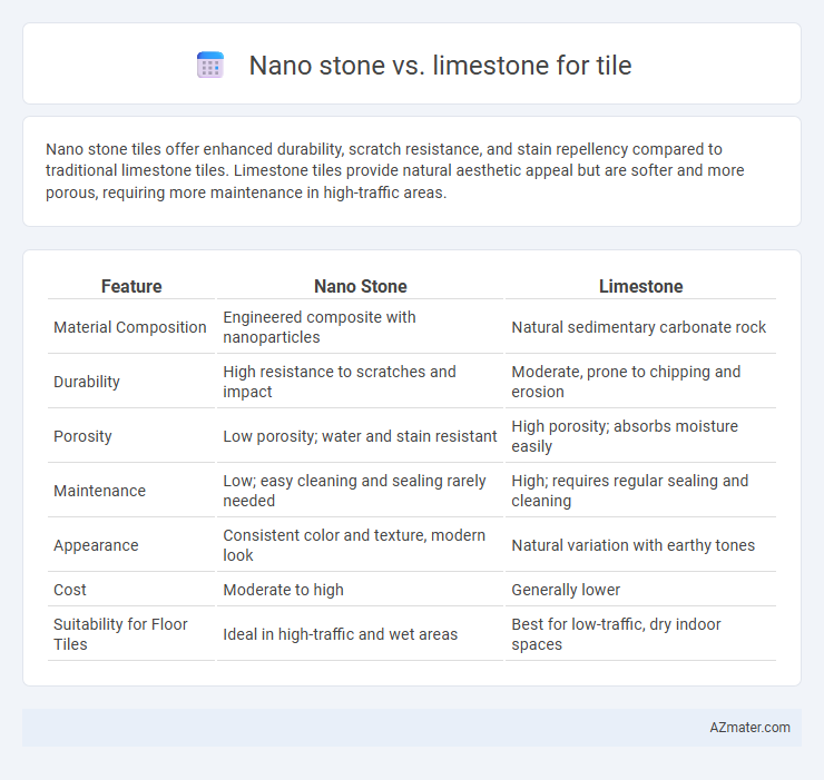 Nano stone vs. limestone for tile - What is The Difference?