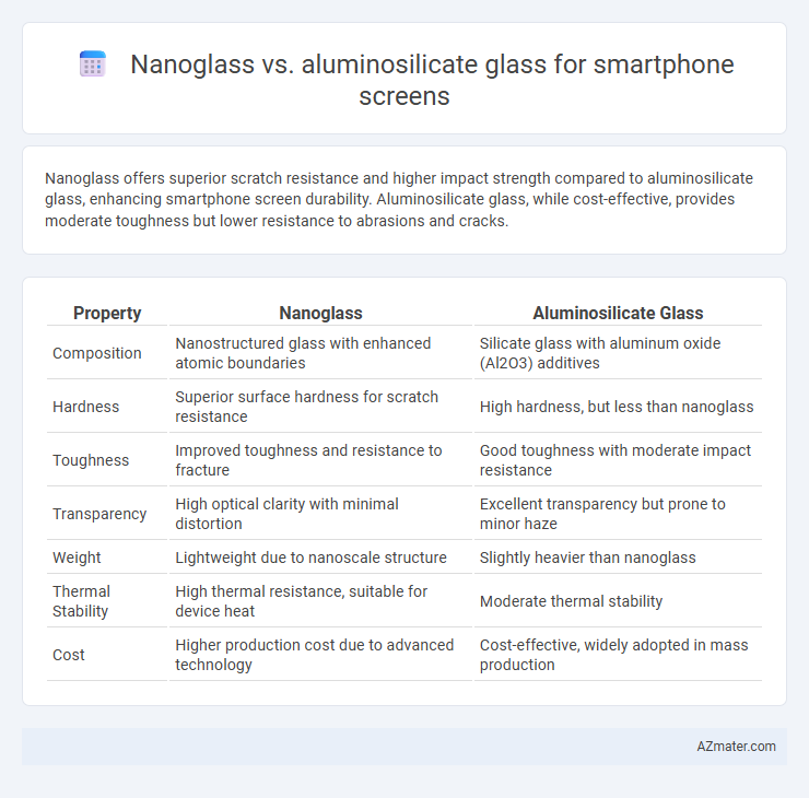 Nanoglass vs. aluminosilicate glass for smartphone screens - What is The Difference?