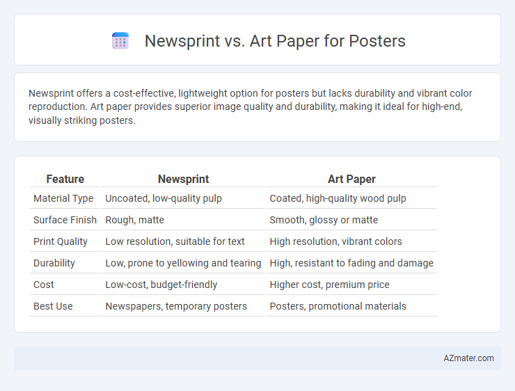 Newsprint vs. Art Paper for Posters - What is The Difference?