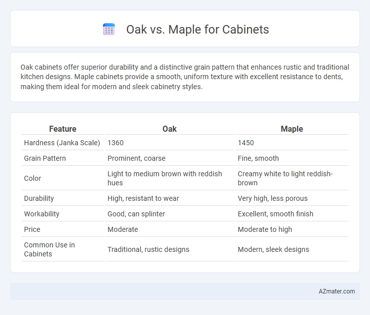 Oak vs. Maple for Cabinets - What is The Difference?