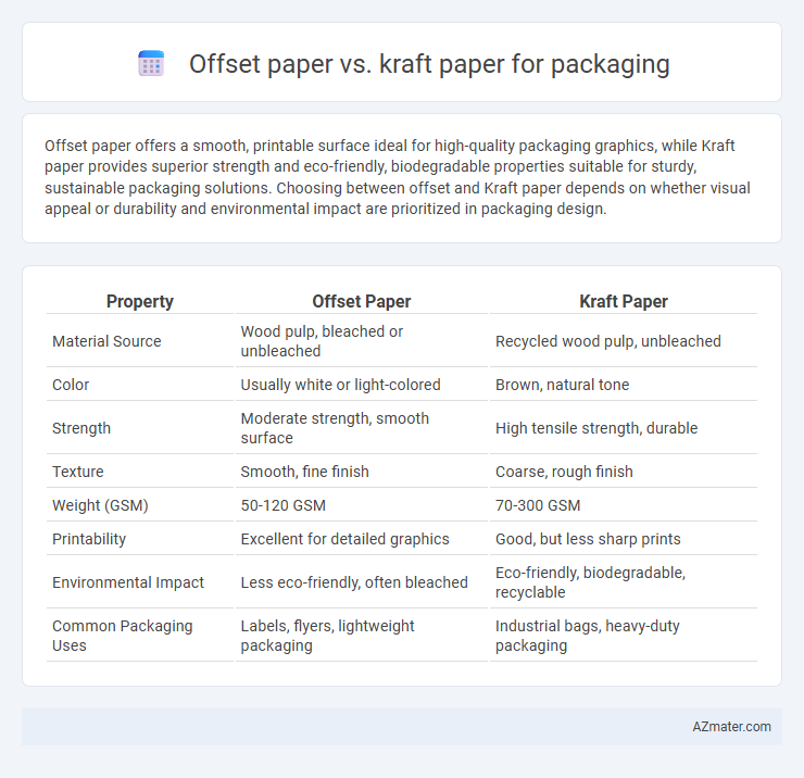 Offset paper vs. kraft paper for packaging - What is The Difference?