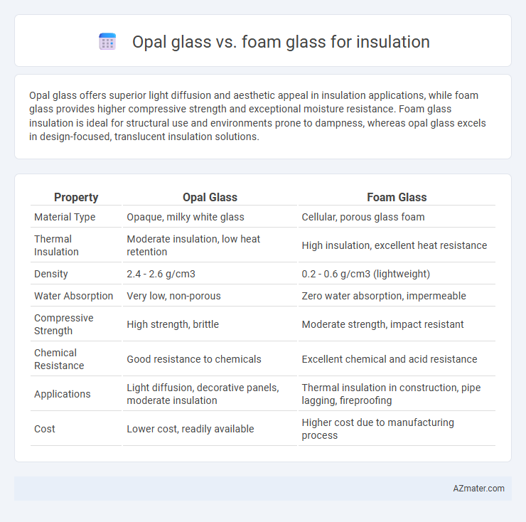 Opal glass vs. foam glass for insulation - What is The Difference?